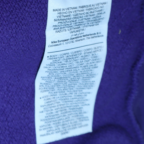 Nike Los Angeles Lakers Purple Hoodie Women M Hoodie Pullover Basketball