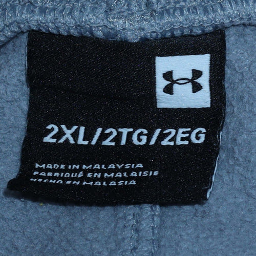 Under Armour Men's Grey 2XL Sweat Shorts Athletic Gymwear