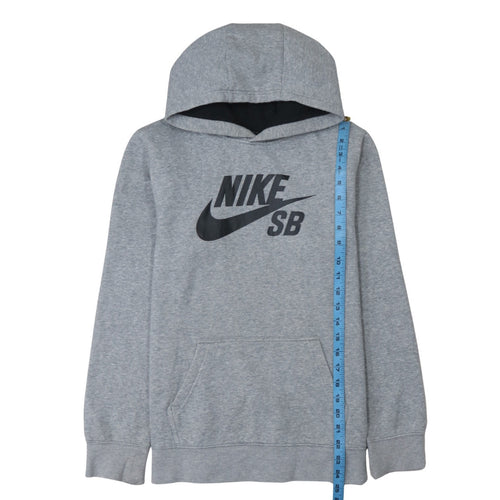 Nike SB Boys Grey Pullover Hoodie XL 13-15 Years Hooded Sweatshirt