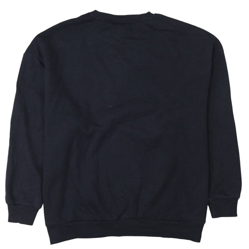 Pink Floyd Womens Black L Graphic Print Crew Neck Pullover Sweatshirt