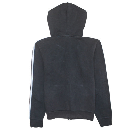 Adidas Women's Black Full Zip Hoodie Small Hooded Sweatshirt