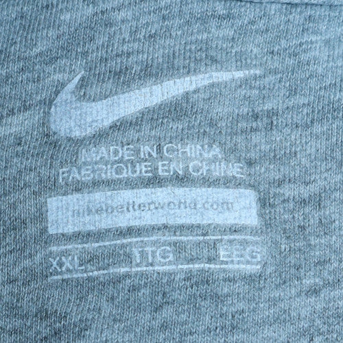 Nike Men's Black 2XL Full Zip Fleece Hoodie
