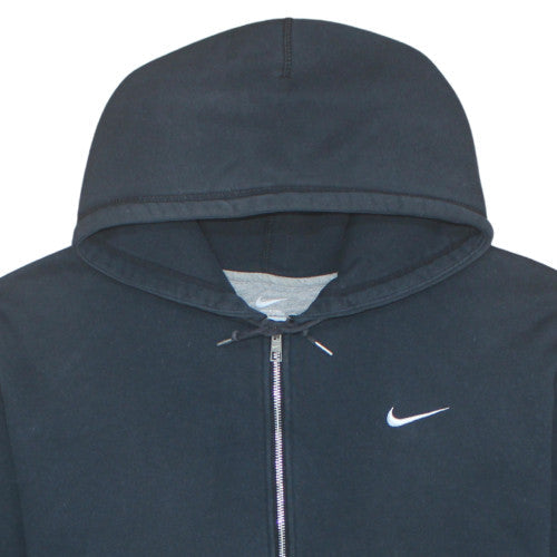 Nike Men's Black 2XL Full Zip Fleece Hoodie