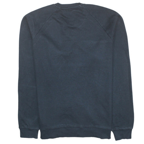 Under Armour Men's Black Large Crew Neck Sweatshirt Loose Fit