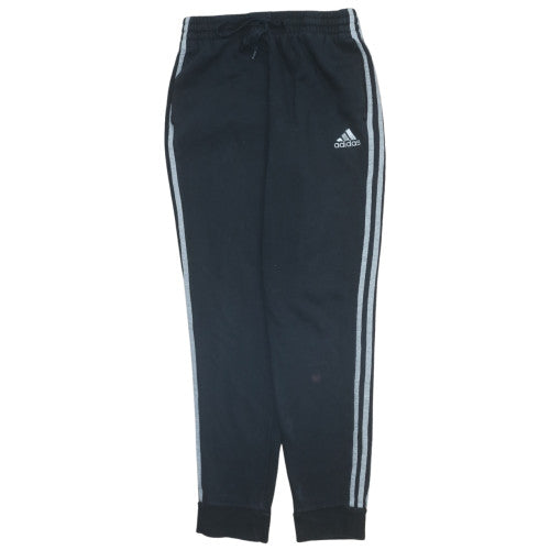 Adidas Men's Black Jogger Trousers M Fleece Lined Regular Fit