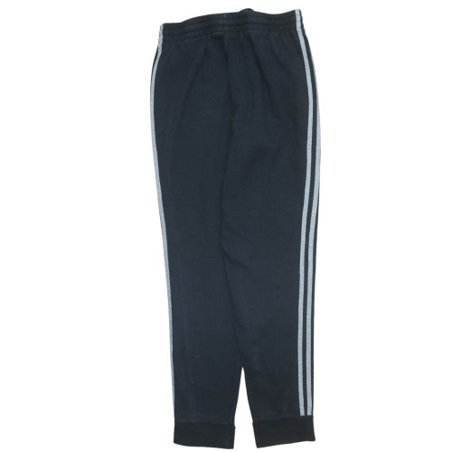 Adidas Men's Black Jogger Trousers M Fleece Lined Regular Fit
