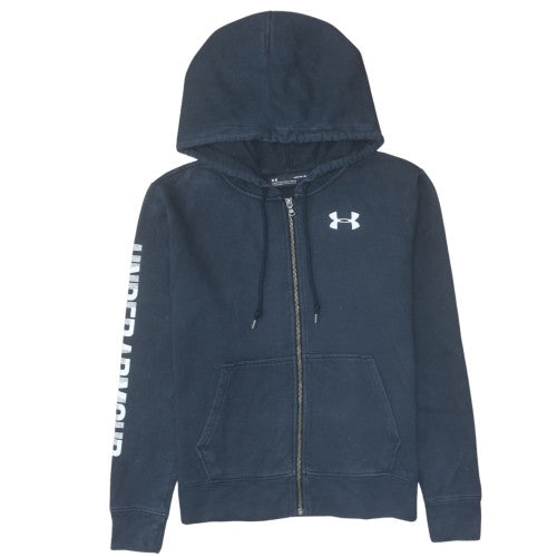 Under Armour Men’s Blue Full Zip Hoodie Size M Sports Fleece