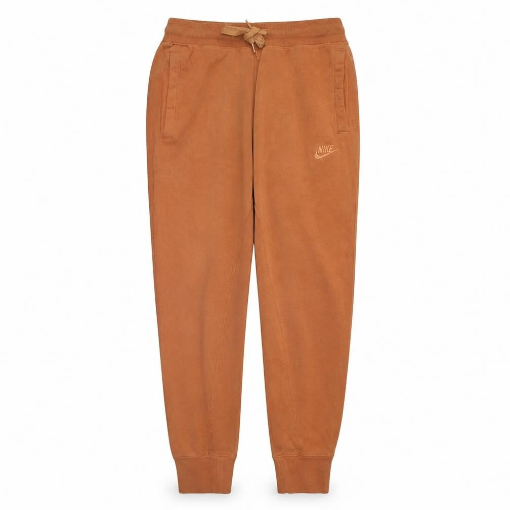 Front view of Nike Men's Brown Small Jogger Sweatpants Cotton Blend Casual