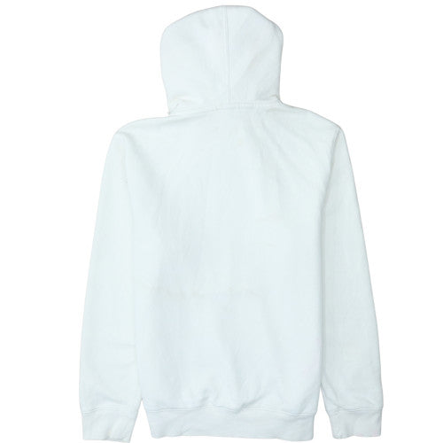 Dickies Men's White Pullover Hoodie Fleece Small Logo Sweatshirt