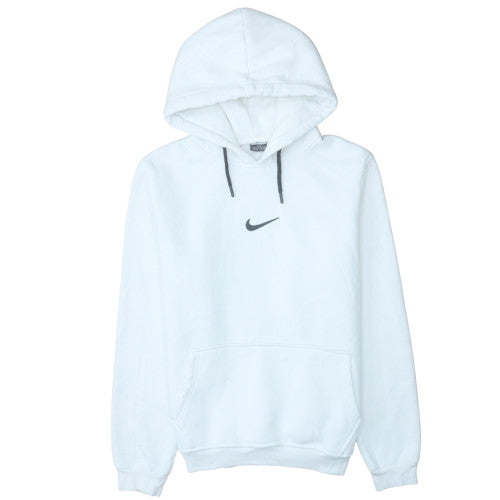 Nike Men's White Pullover Hoodie Size M Fleece Sportswear