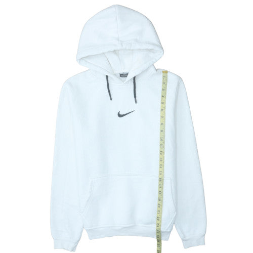 Nike Men's White Pullover Hoodie Size M Fleece Sportswear