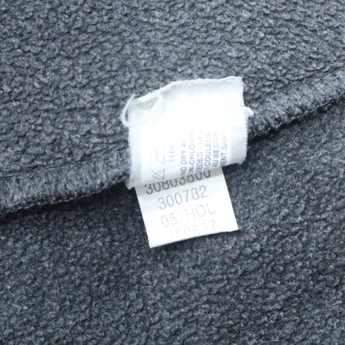 GAP Men's Blue Pullover Hoodie L Fleece Logo Sweatshirt