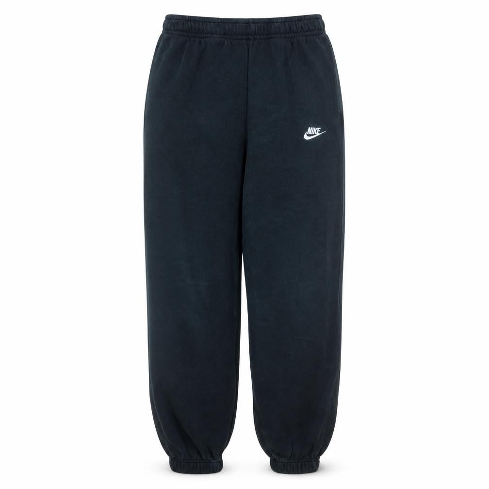 Nike Men's Black Fleece Sweatpants M Regular Fit Elastic Waist