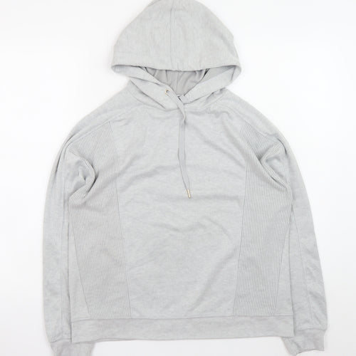 F&F Men's Grey Pullover Hoodie Jumper Size S Regular Fit