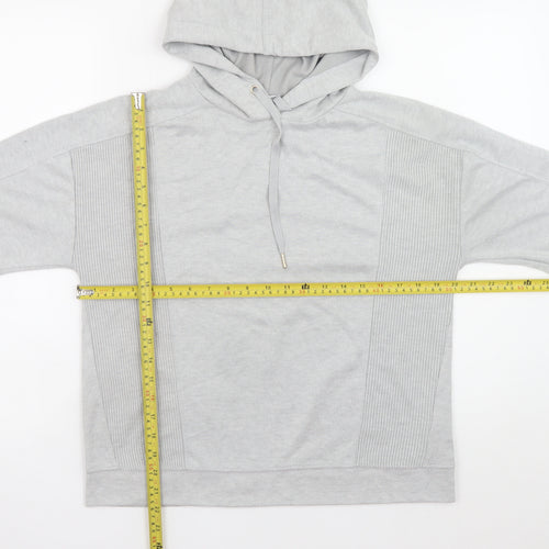 F&F Men's Grey Pullover Hoodie Jumper Size S Regular Fit