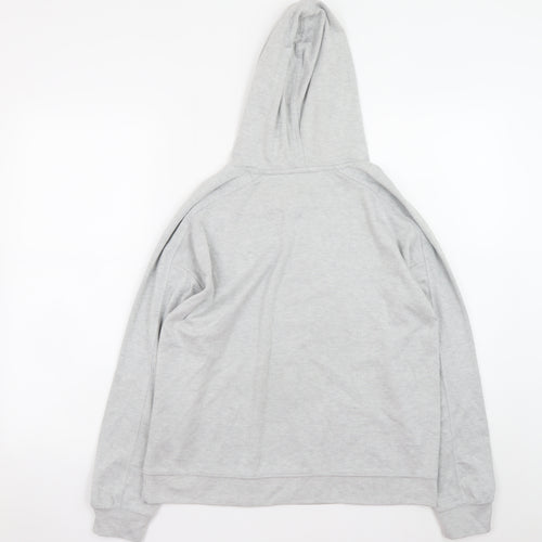 F&F Men's Grey Pullover Hoodie Jumper Size S Regular Fit