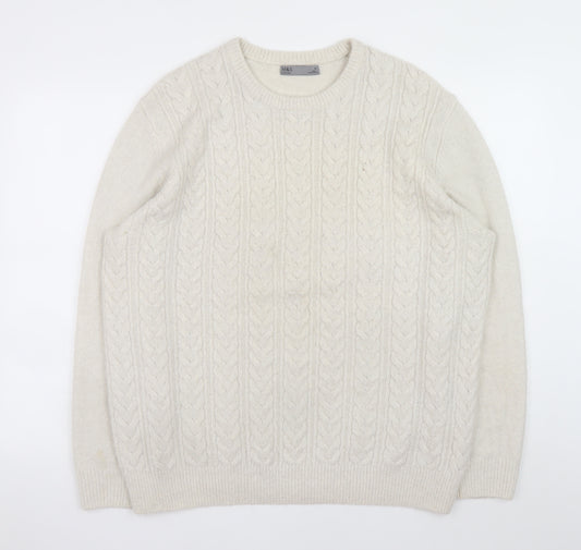Marks and Spencer Women’s Ivory Cable-Knit Jumper XL