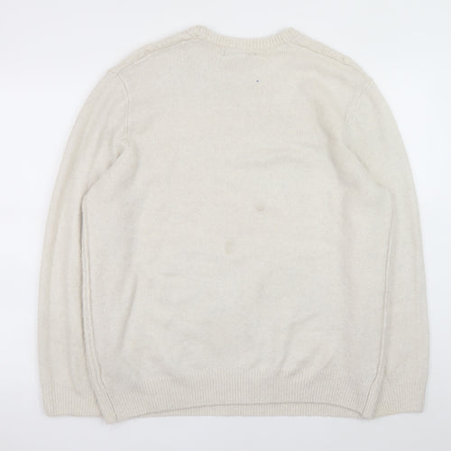 Marks and Spencer Women’s Ivory Cable-Knit Jumper XL