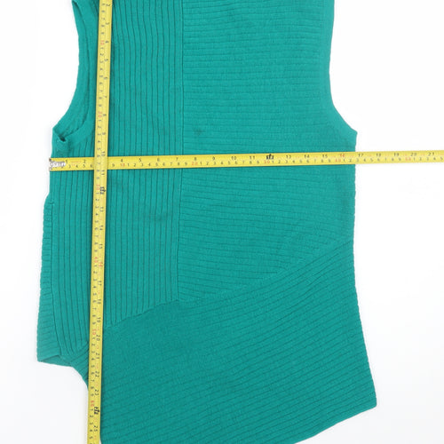 John Smedley Women's Green 100% Merino Wool Sleeveless Tank Top Size S