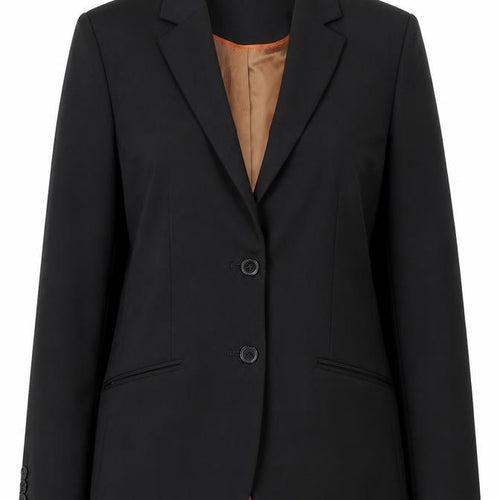 Brook Taverner Women’s Black Wool Blend Classic Blazer UK 8