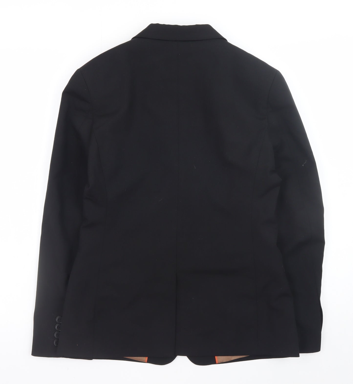 Brook Taverner Women’s Black Wool Blend Classic Blazer UK 8