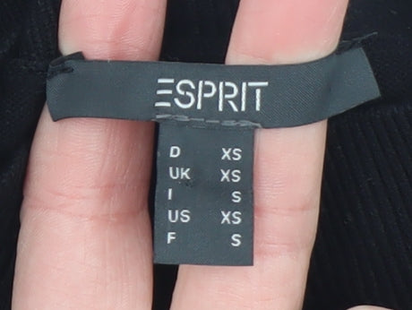 Esprit Women’s Black XS Crew Neck Pullover Jumper