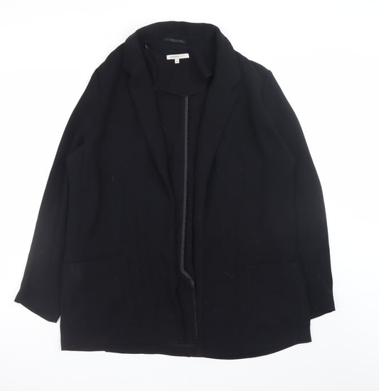 Marks and Spencer Women Black Size 16 Blazer Jacket