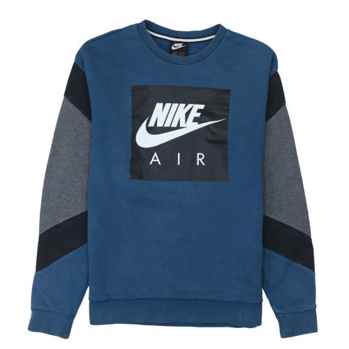 Nike Men Blue XS Pullover Crew Neck Sweatshirt