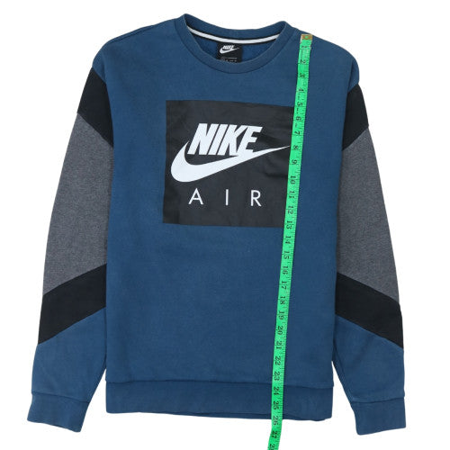 Nike Men Blue XS Pullover Crew Neck Sweatshirt