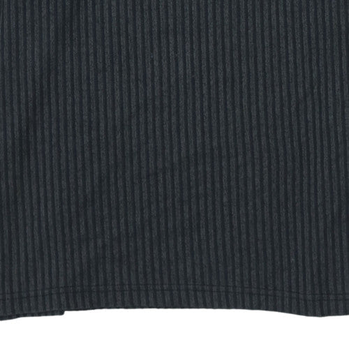 Tommy Hilfiger Men's Black Long Sleeve Striped Polo Shirt L