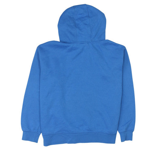 Disney Women Blue Stitch Pullover Hoodie Size 12 M Graphic Sweatshirt
