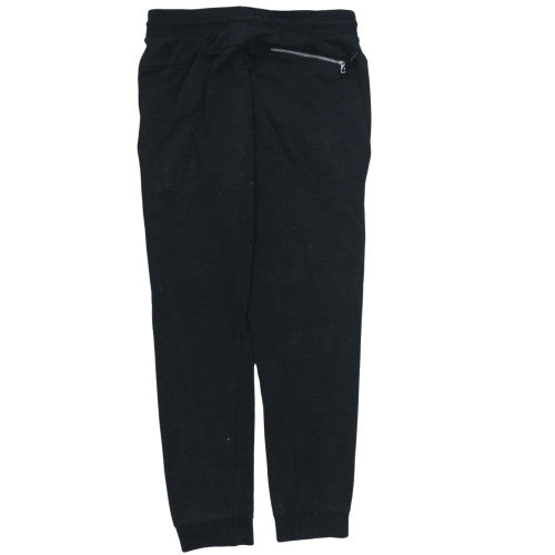 Nike Men's Black Jogger Trousers M Regular Fit Cotton Blend