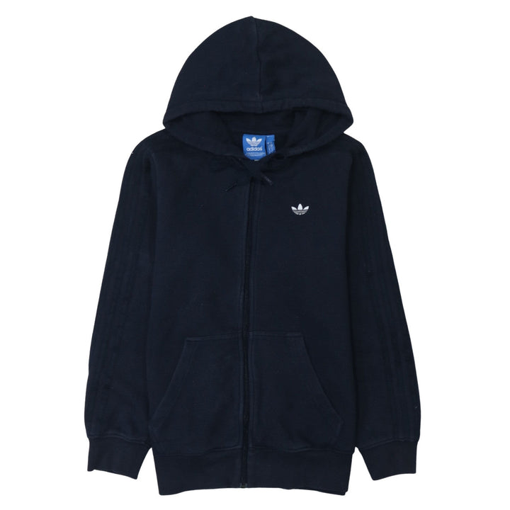 Adidas Men's Black Full Zip Hoodie Size S Classic Sportswear