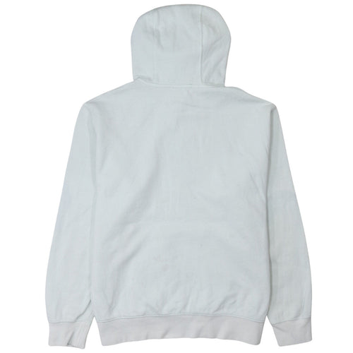 Nike Men's White Pullover Hoodie Size L Logo Fleece Sportswear