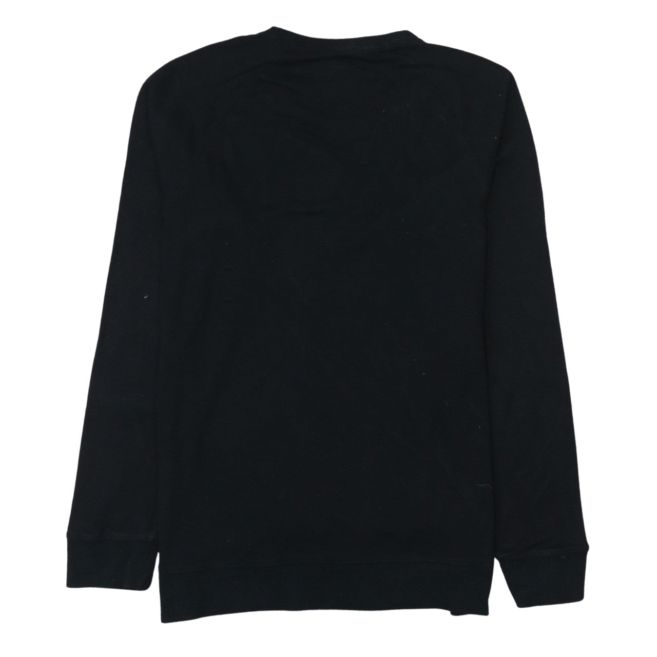 Calvin Klein Women's Black Small Pullover Sweatshirt Cotton Blend