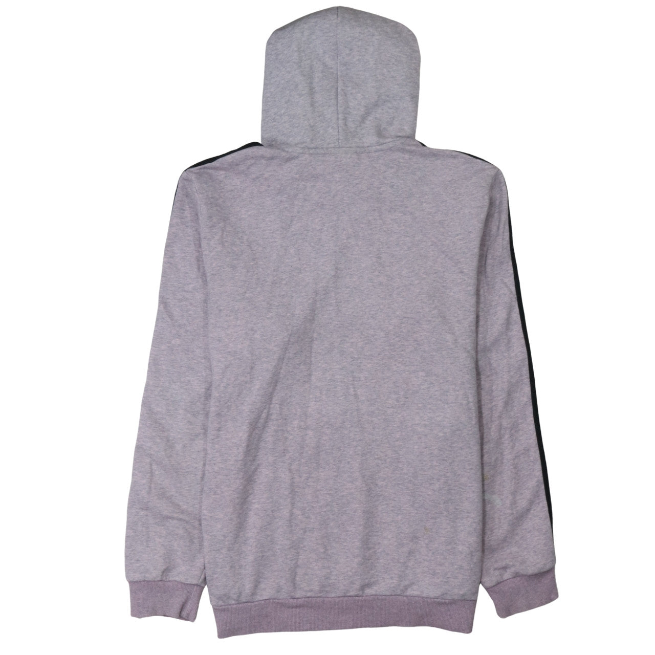 Adidas Women’s Grey Hooded Pullover Sweatshirt L Logo Hoodie