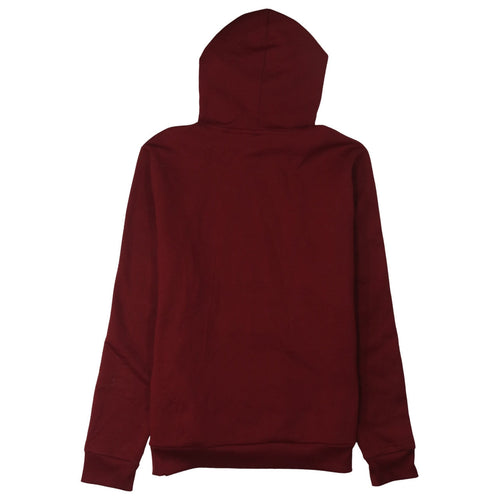 Tommy Sport Men's Red Pullover Hoodie Size L Graphic Logo Cotton Blend