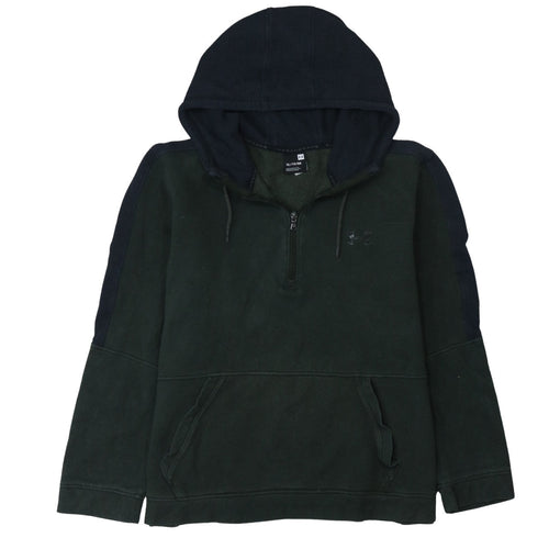 Under Armour Men's Green XL Half Zip Hoodie Fleece Pullover