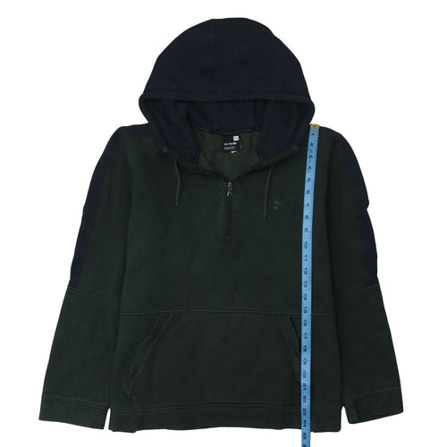 Under Armour Men's Green XL Half Zip Hoodie Fleece Pullover