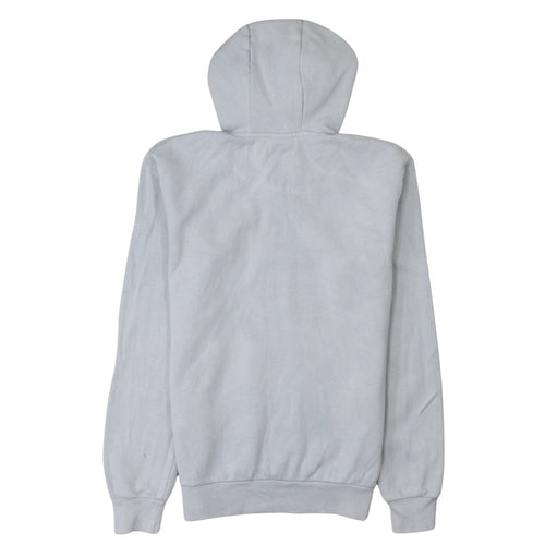 Ellesse Women Grey Pullover Hoodie UK 8 Cotton Blend Casual