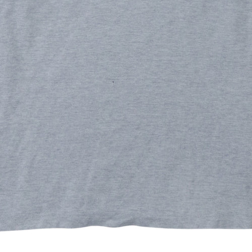 Tommy Hilfiger Men's Grey Regular Fit Cotton Polo Shirt L