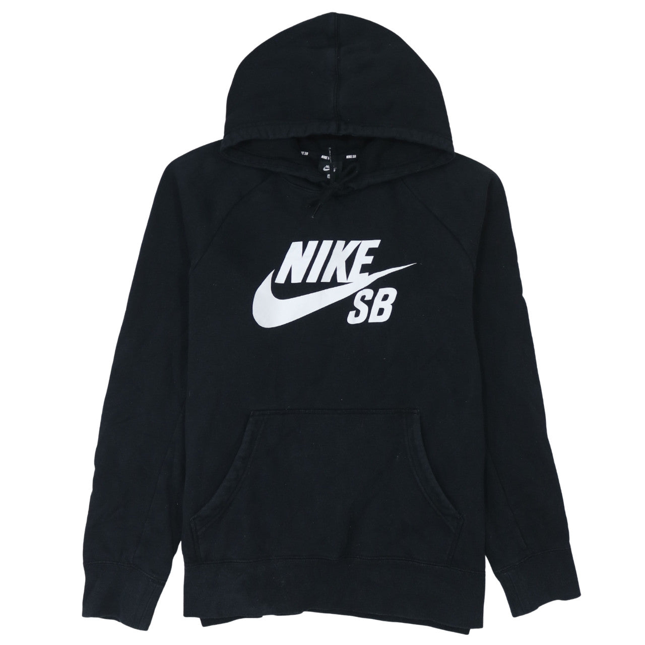Nike SB Black Men's Pullover Hoodie L Logo Skate Sweatshirt