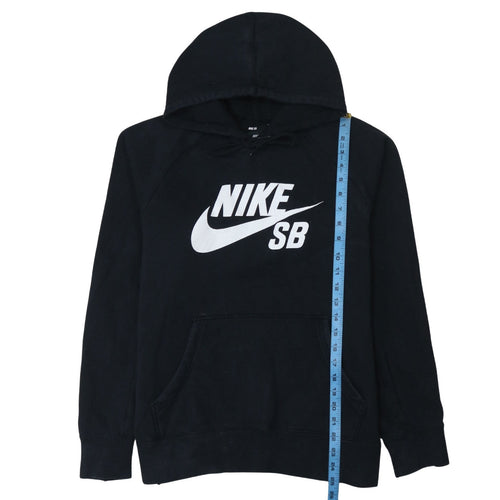 Nike SB Black Men's Pullover Hoodie L Logo Skate Sweatshirt