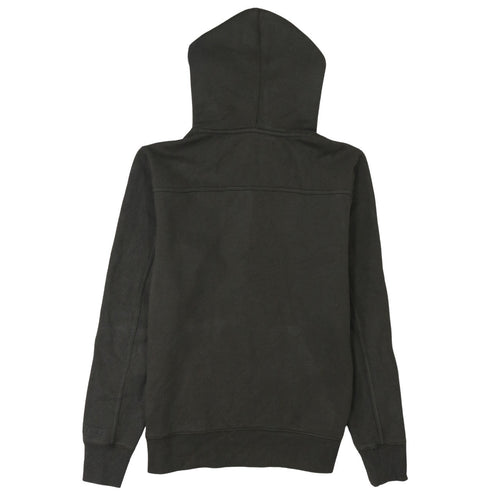 Calvin Klein Jeans Men's Brown Pullover Hoodie S Regular Fit Logo Fleece