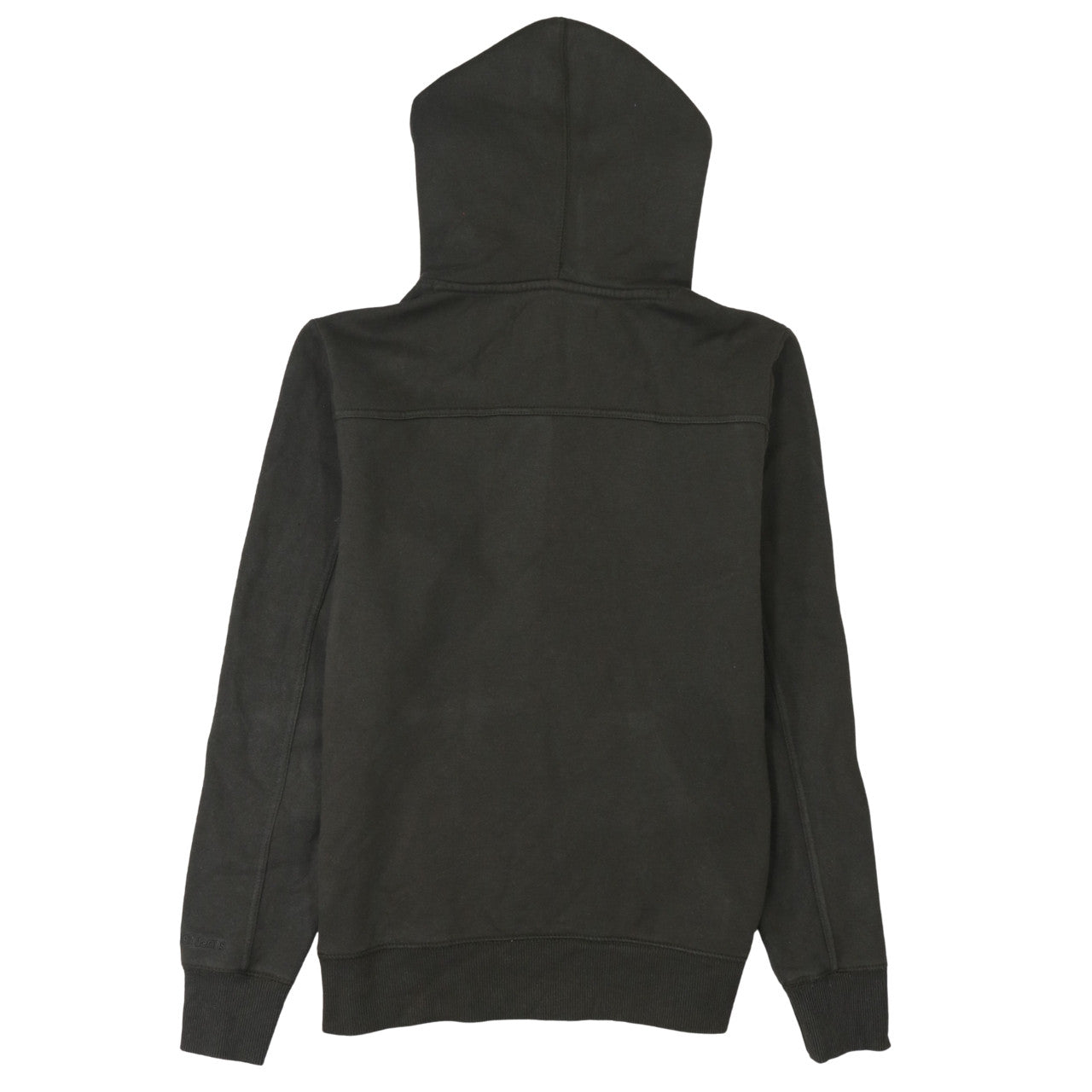 Calvin Klein Jeans Men's Brown Pullover Hoodie S Regular Fit Logo Fleece