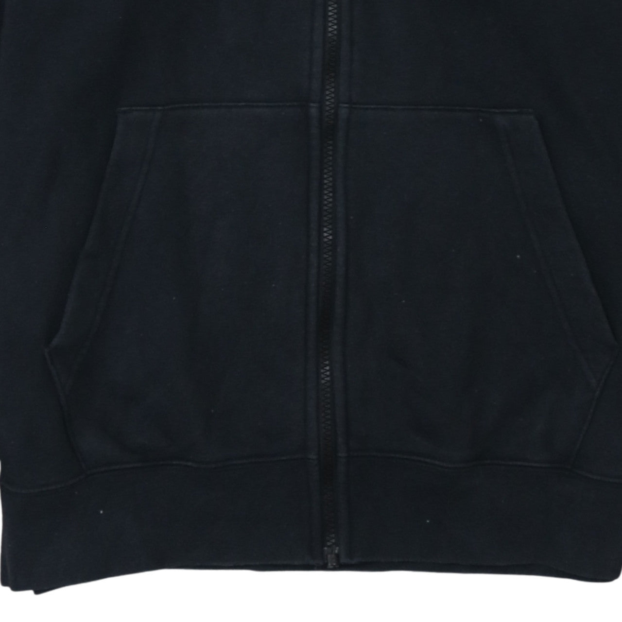 Nike Men's Black Full Zip Hoodie Size M Sports Fleece