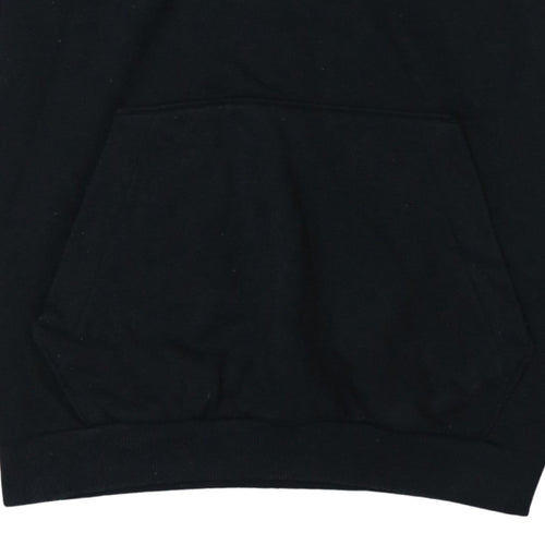 Adidas Men's Black Pullover Hoodie Size M Regular Fit Sportswear