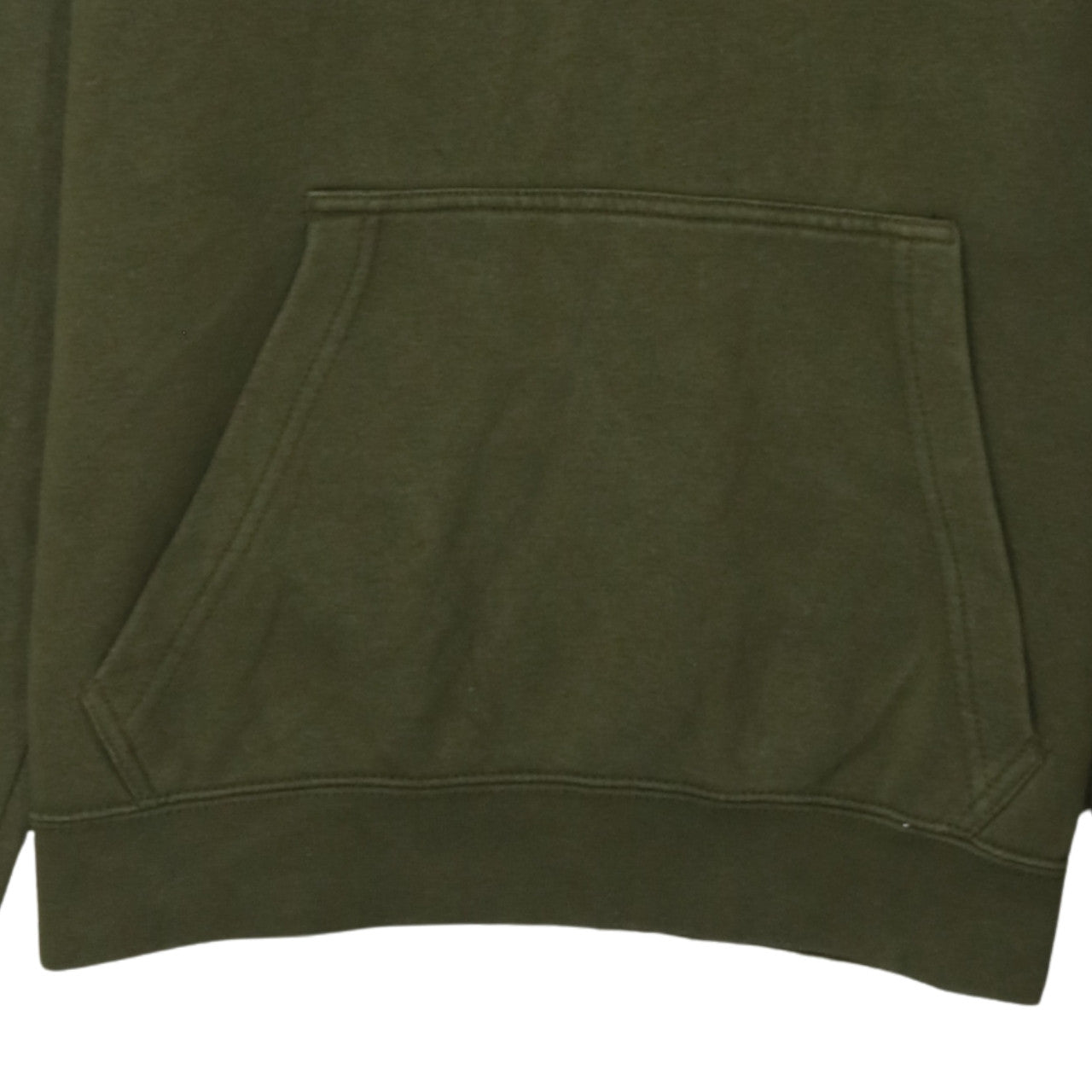 Nike Men Green Pullover Hoodie Small Regular Fit Fleece Sweatshirt