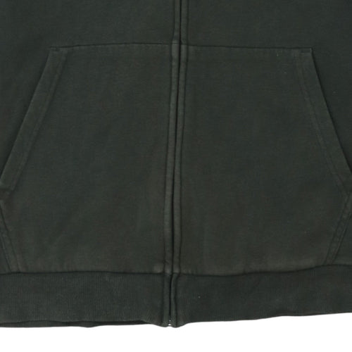 Under Armour Men's Green Small Full Zip Hoodie Cotton Blend