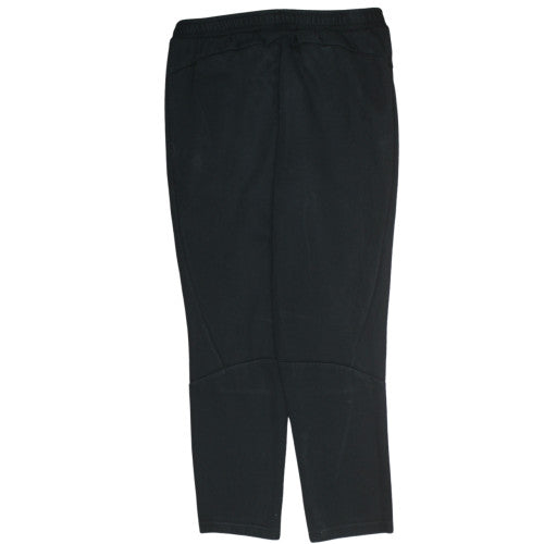Puma Men's Black Jogger Sweatpants L Elastic Waist Pockets Sportswear